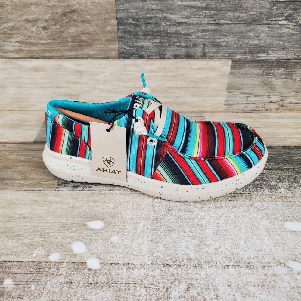Ariat Hilo Womens Casual Shoes Sz 6 B Multi Striking Serape Comfort Sneakers